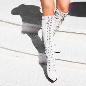 Jeffrey Campbell x Free People Joe Laceup Boot